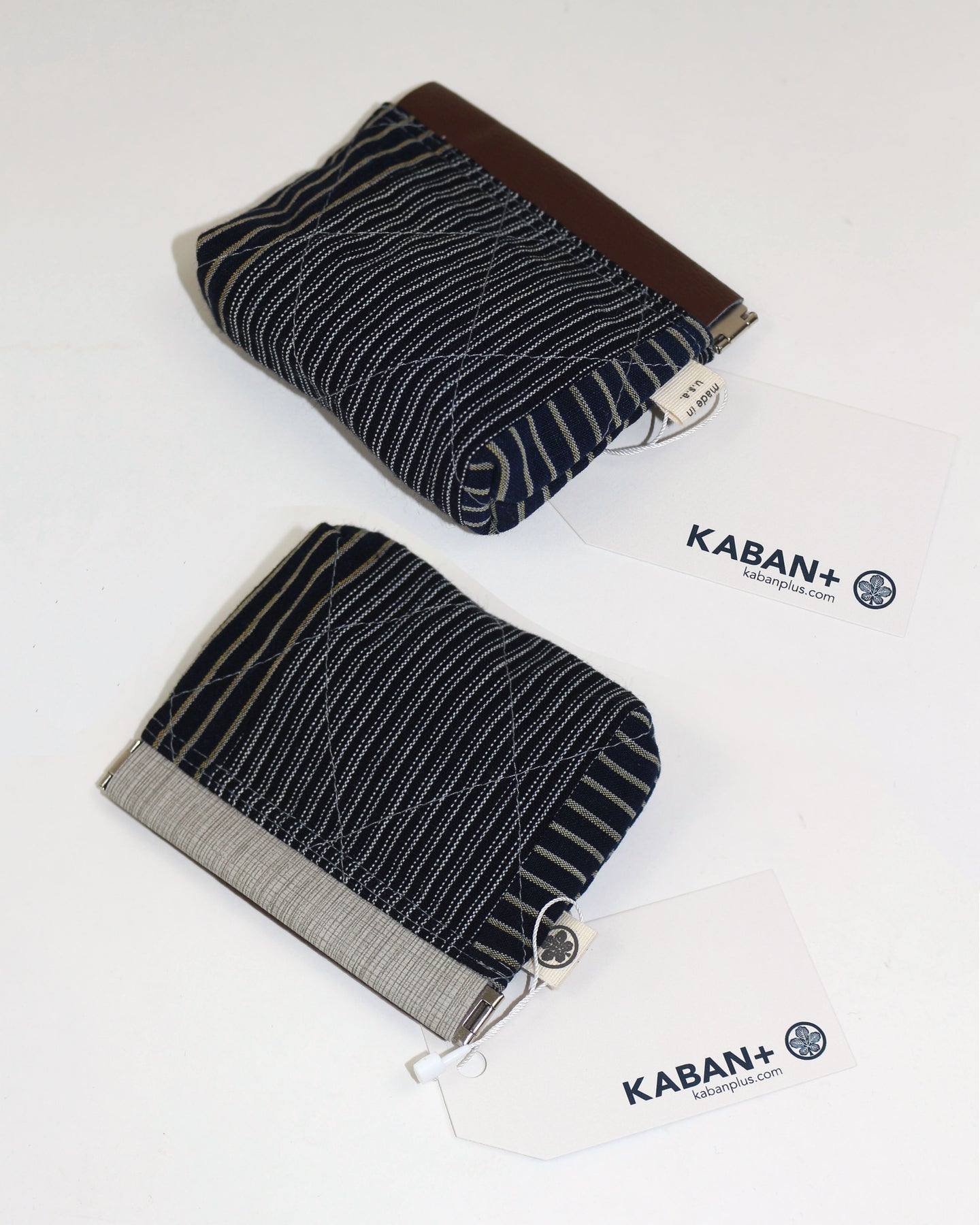 Squeeze Top Cases_Vintage Japanese Indigo Stripe
