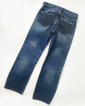 Load image into Gallery viewer, Japanese Textile Infused Jeans, Mens size 31
