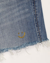 Load image into Gallery viewer, Smiley🙂Jean Cut Off Denim Shorts
