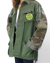 Load image into Gallery viewer, Utility Cargo Jacket with Camo Sleeves
